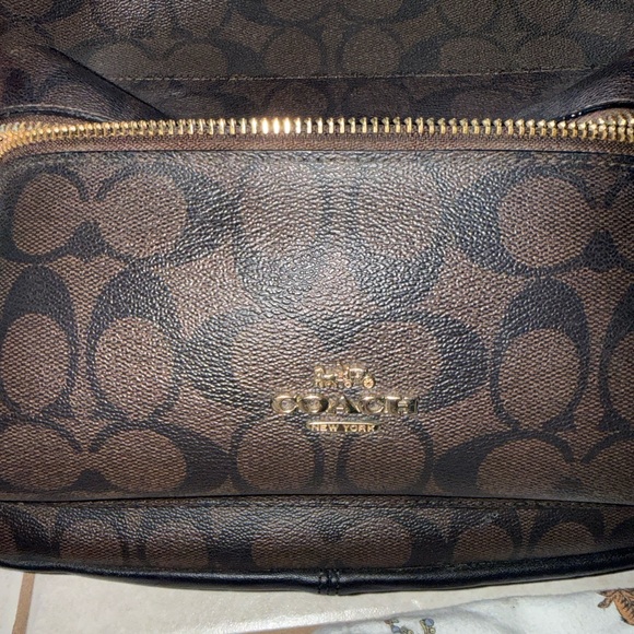 Coach Backpack in Signature Canvas main image 5